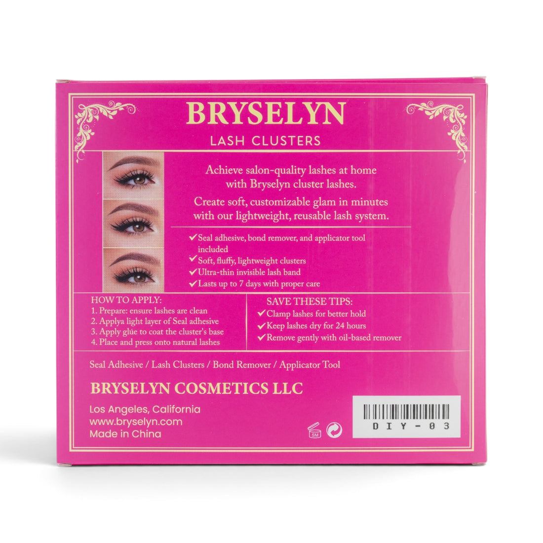 Lash clusters Diva