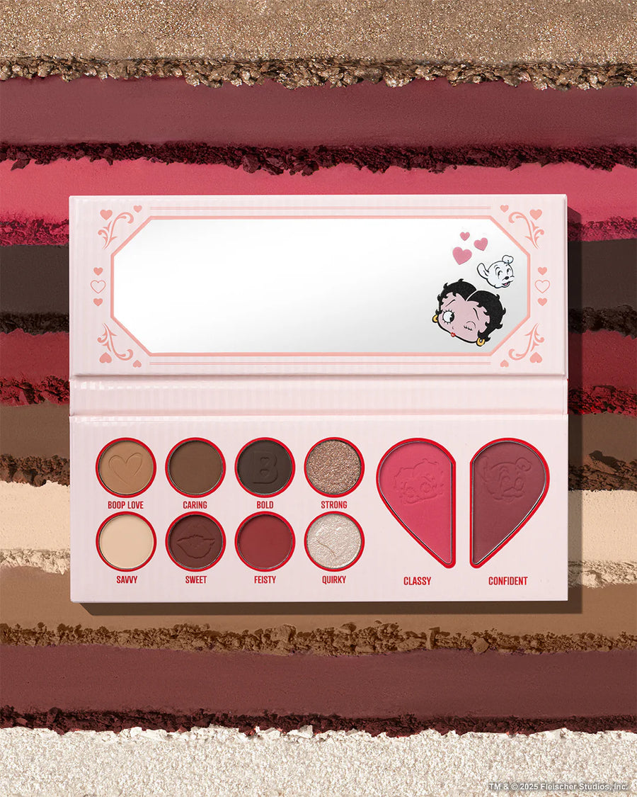 BETTY BOOP "UNAFRAID TO BE ME" SHADOW & FACE PALETTE lo
