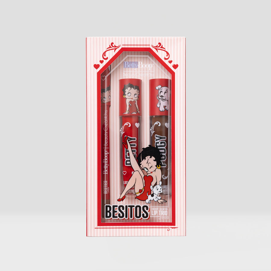 BETTY BOOP "BESITOS" LIP TRIO