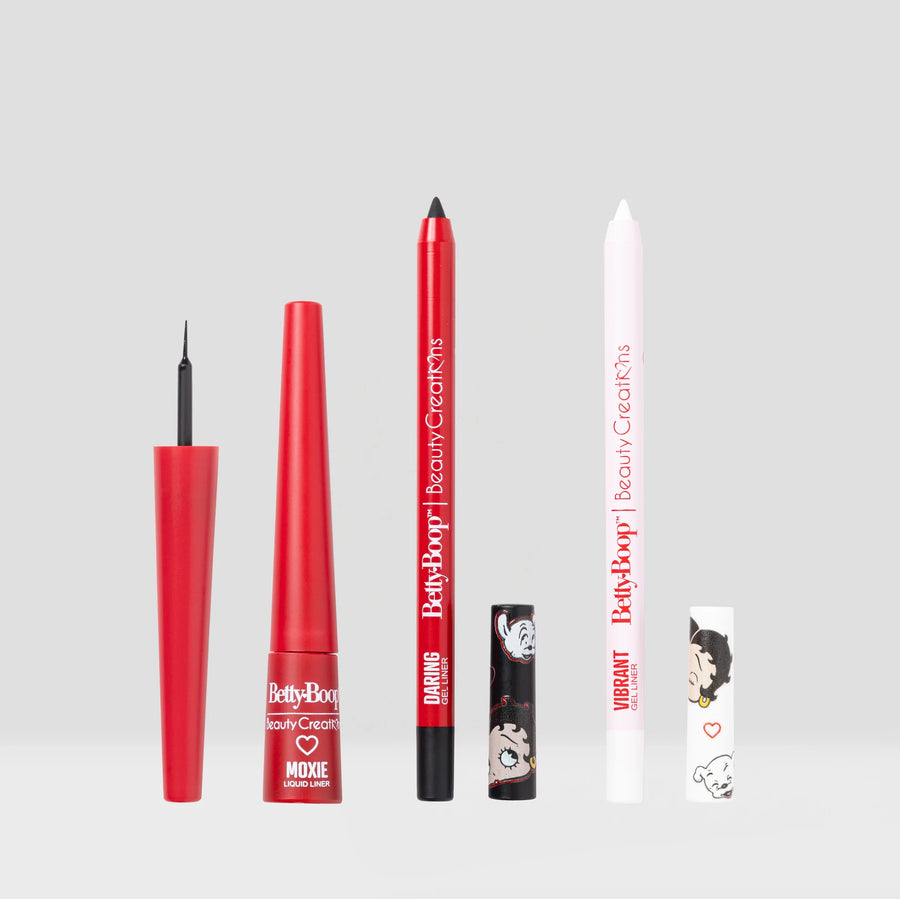 BETTY BOOP "BE BOOP BOLD" EYELINER TRIO