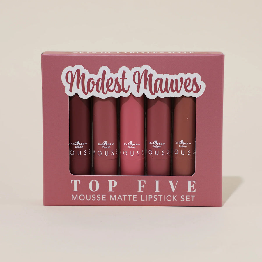 Mousse Matte Lipstick - Top Five Sets