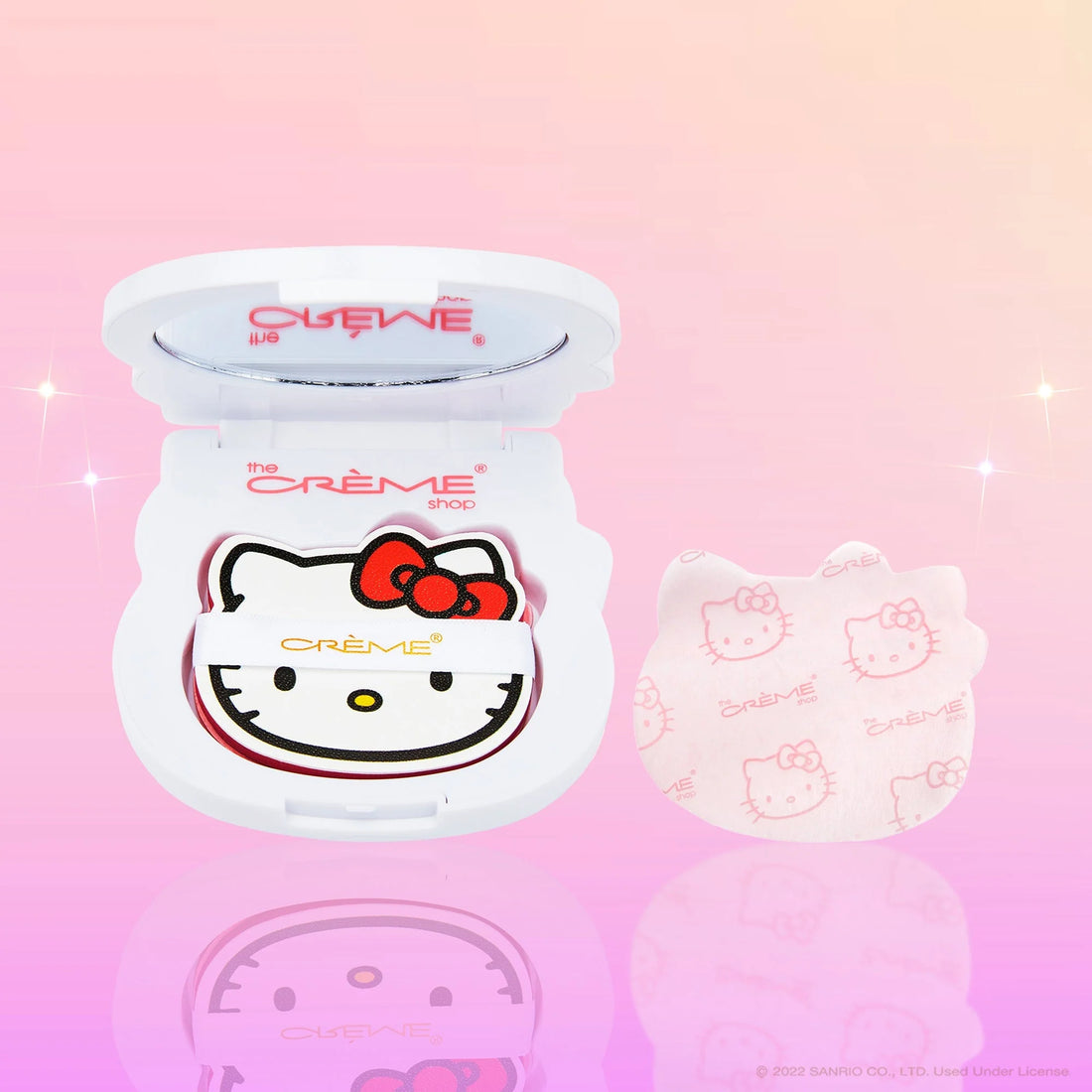 Hello Kitty Mattifying Blotting Paper + Reusable Mirror Compact (Limited Edition)