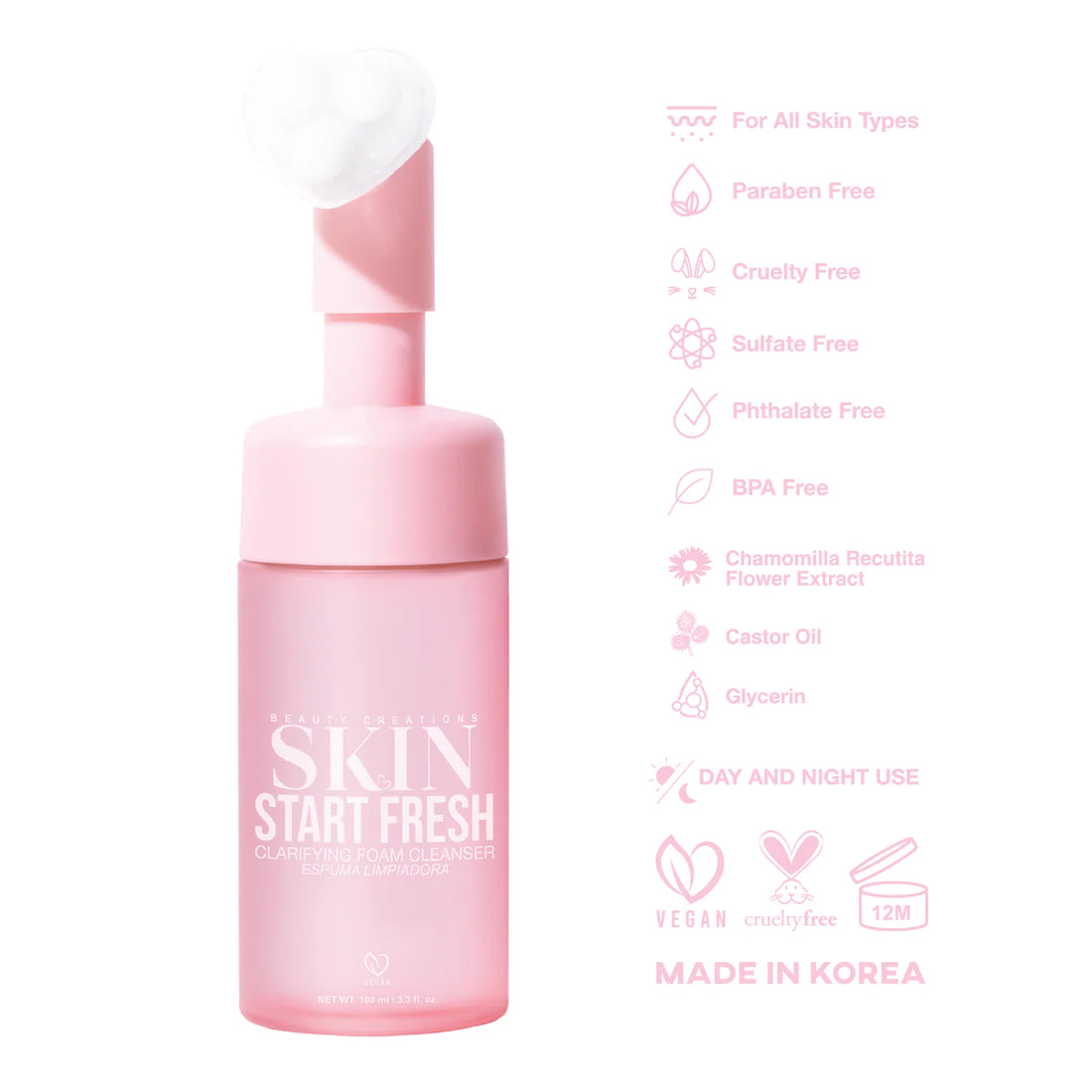 START FRESH CLARIFYING FOAM CLEANSER