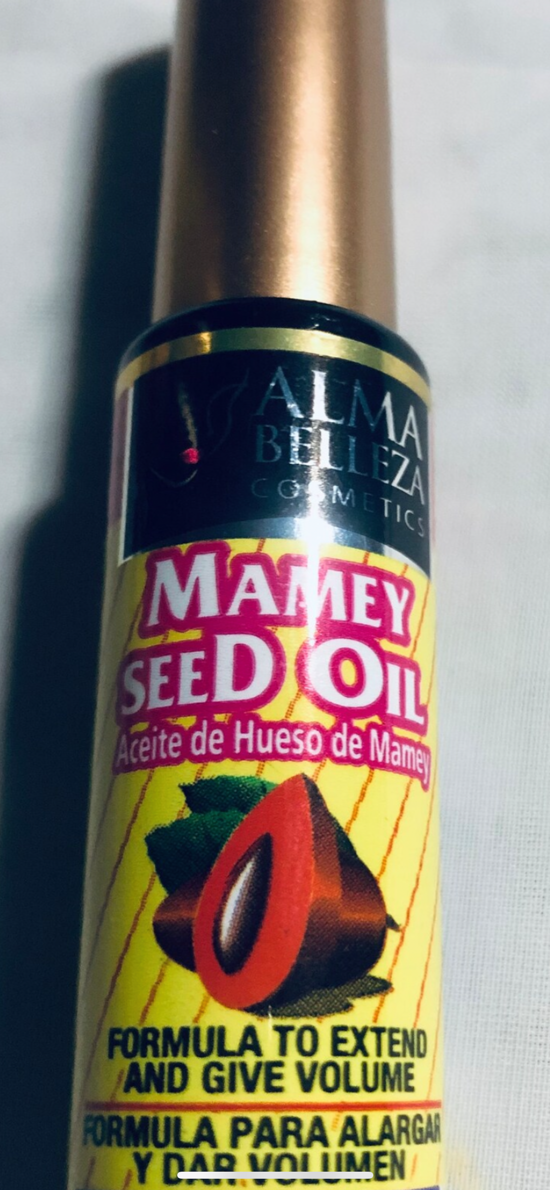 Mascara for eyelashes Mamey Seed Oil