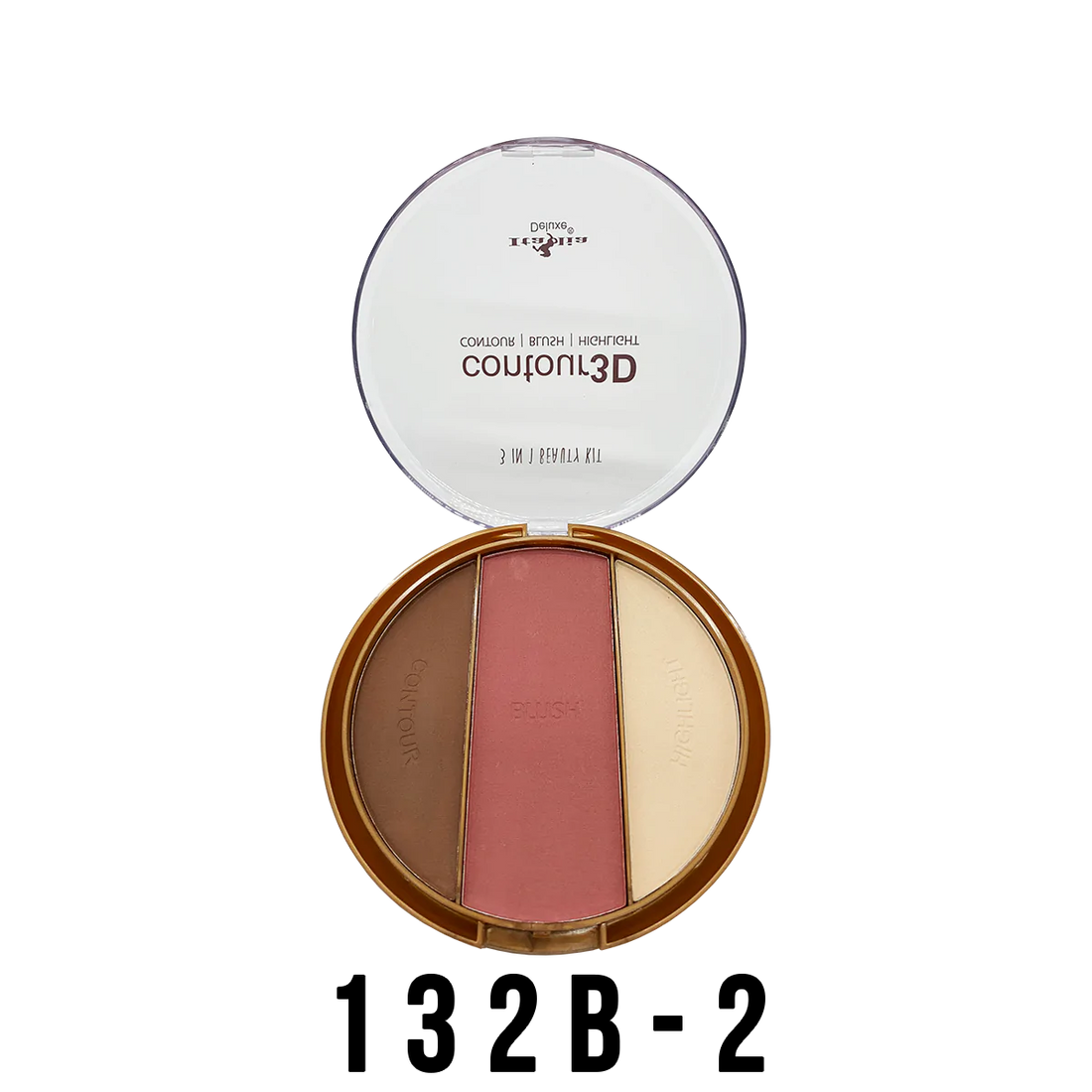 ITALIA DELUXE 3D CONTOUR BLUSH & HIGHLIGHT SETS A & B