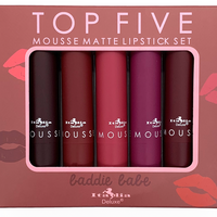 Mousse Matte Lipstick - Top Five Sets