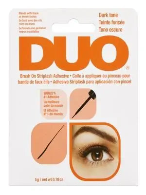 DUO BRUSH-ON STRIPLASH ADHESIVE, DARK, 0.5 FL OZ