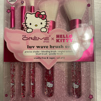 Hello Kitty Luv Wave Brush Collection (Set of 5