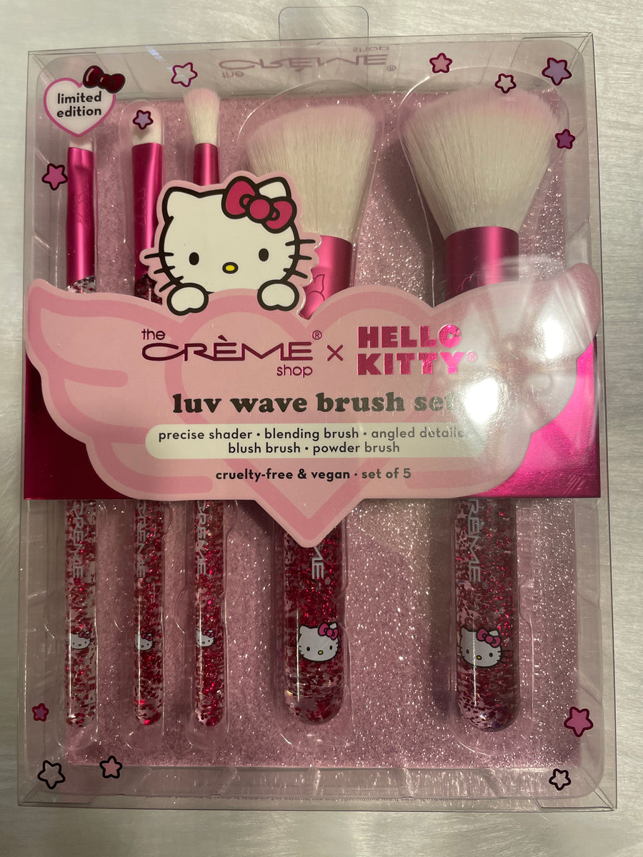 Hello Kitty Luv Wave Brush Collection (Set of 5) – The Crème Shop