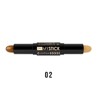 ITALIA DELUXE 2-IN-1 HIGHLIGHTER & CONTOUR MYSTICK