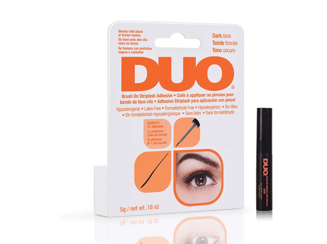 DUO BRUSH-ON STRIPLASH ADHESIVE, DARK, 0.5 FL OZ